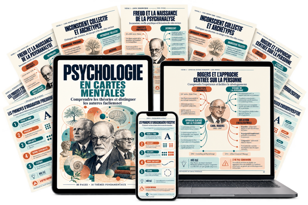Support de psychologie sur plusieurs appareils