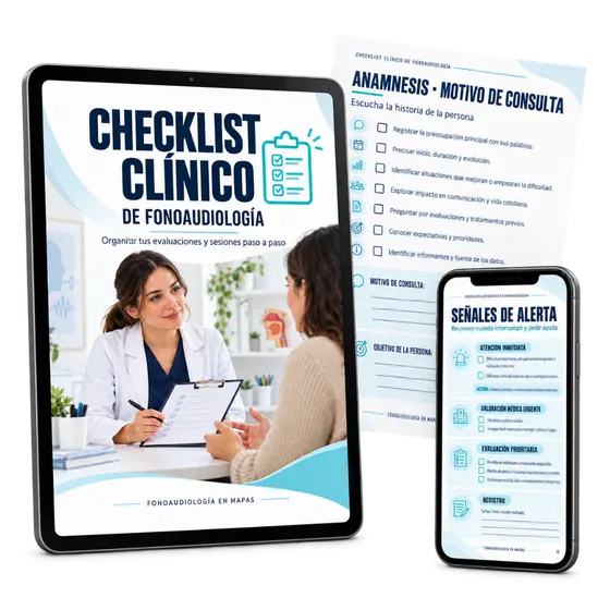 Bono Checklist clínico de fonoaudiología